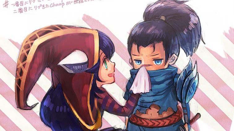 Yasuo chibi yêu nhau